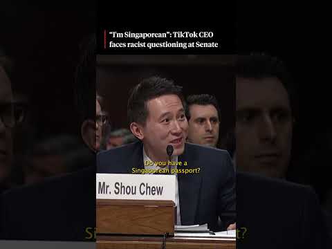 TikTok CEO faces racist questioning at Senate hearing