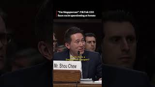 TikTok CEO faces racist questioning at Senate hearing