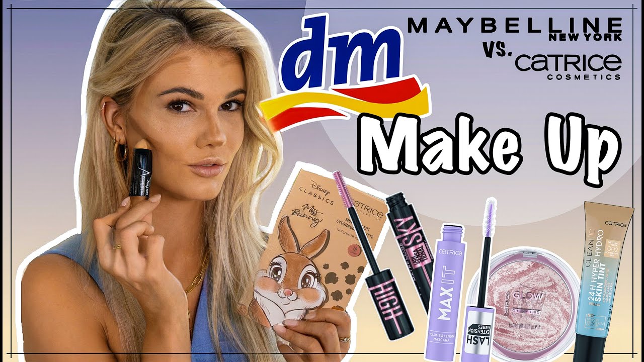 dm MAKE UP LIVE TEST - Catrice vs. Maybelline Neuheiten Mai 2022 I Cindy  Jane - YouTube