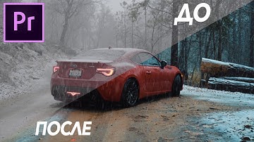 Как Сделать Цветокорекцию Видео с Помощью Пресетов LUTS в Adobe Premiere Pro?