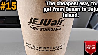 Busan and jeju island airport travel guide.