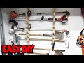 How To Build A DIY Garage Tool Organizer Garden Tool Organizer