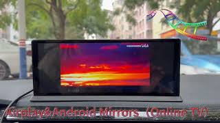 K2 Pro 11.3" Car DVR 4K Camera Wireless Carplay Android auto Ai Scree