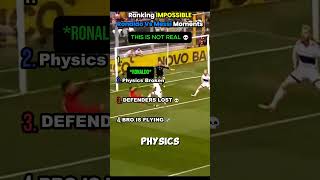 Top 5 IMPOSSIBLE Cristiano Ronaldo vs Lionel Messi Moments 😱 (GOAT Goals Battle!) #Shorts