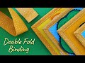 Double Fold Binding | Quiet Book Page Binding | Subtitles