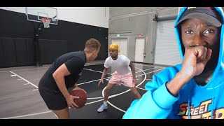June Flight is back?! FlightReacts 1 v 1 against Faze Swagg in Basketball - Reaction