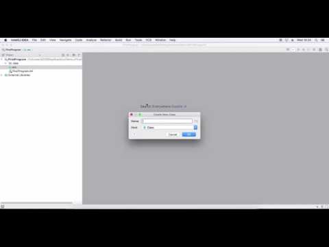 Java - First Program in Intellij IDE