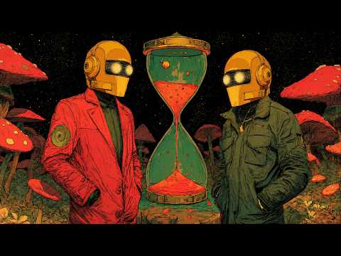 Daft Punk Inspired Time Between Worlds🍄🤖 | Chillout, Soft Funk Playlist
