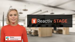 Reactiv SUITE App Instructions - Home Page V2