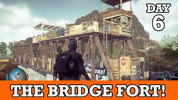 MOVING INTO THE BRIDGE FORT! JUGGERNAUT EDITION!  NIGHTMARE ZONE AT DAY 6! | STATE OF DECAY 2