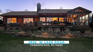 3825 West Lake Road, Canandaigua, NY 14424 - Aerial Video Tour by R3D Media