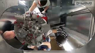 Time-Lapse A Building Was Erected For The Operation Of The New Annealing Quantum Computer In Jülich