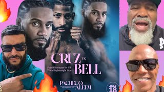 Albert Bell talks about fighting Andy Cruz July 18th with Zab Judah & Shannon Briggs 🥊
