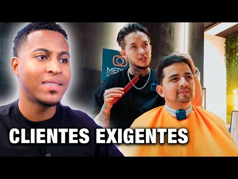 REACCIONANDO A CLIENTES EXIGENTES Y TÉCNICAS INFALIBLES EN LA BARBERÍA!! BARBERO TAVO