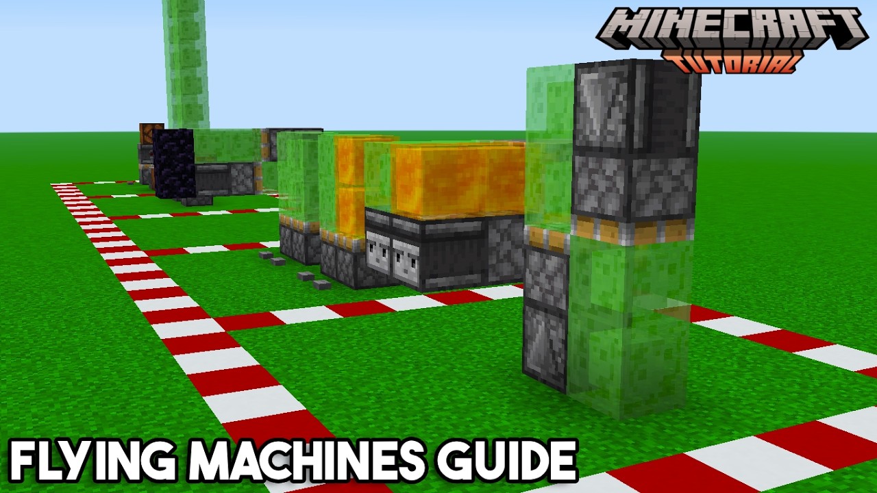 Complete Guide to Flying Machines | Minecraft 26.1 Redstone Tutorial ...