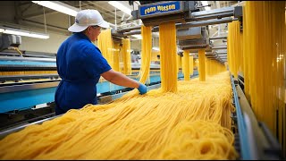 Pasta Perfection Behind The Scenes Of A Spaghetti Factory