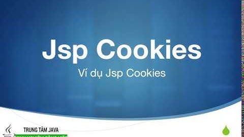 Java JSP - Jsp Cookies