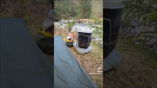 River Camp Setup | Basha, Bivvy & Stove