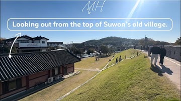Nhìn từ đỉnh làng cổ Suwon - Korea, trời lạnh cắt da ❄️⚡️Sài Gòn ngây ngất trước cái không khí này