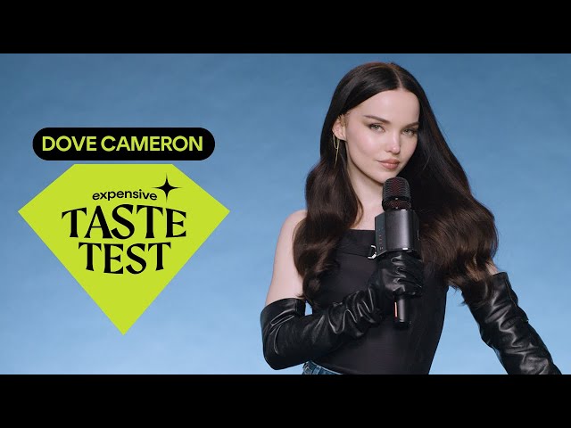 Dove Cameron Channels Blair from Gossip Girl To Test Headbands | Expensive Taste Test | Cosmopolitan class=