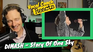DIMASH "Story of one Sky" - Vocal Coach REACTS