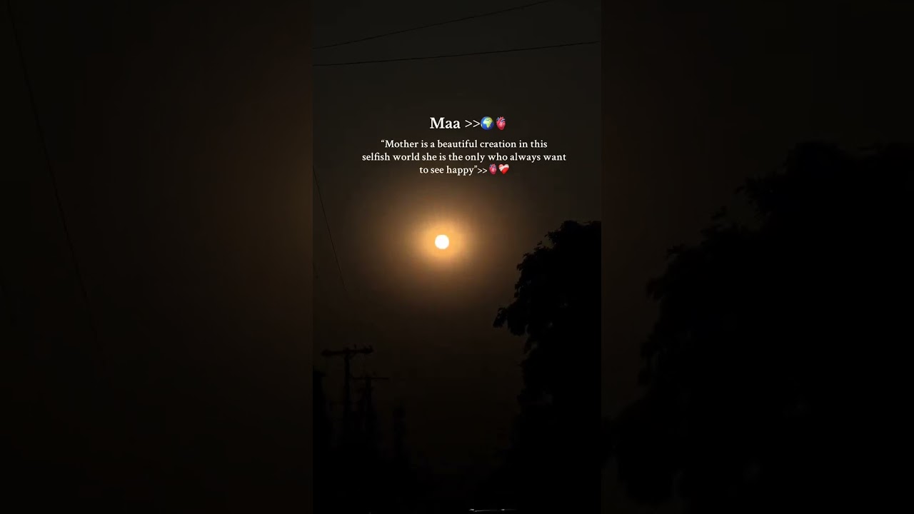 Mother Is a Beautiful Creation in This Selfish World | Pure Love Quote  