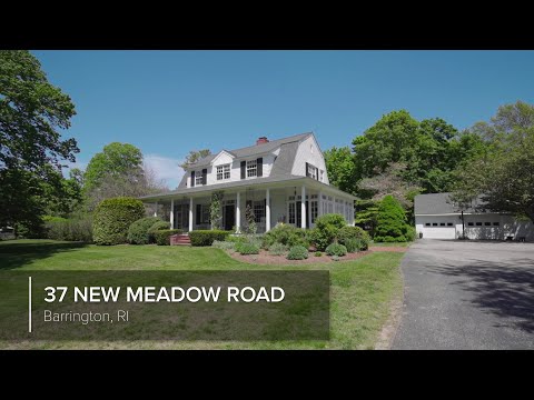 37 New Meadow Road, Barrington, RI home video tour