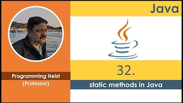 #032 static methods in java