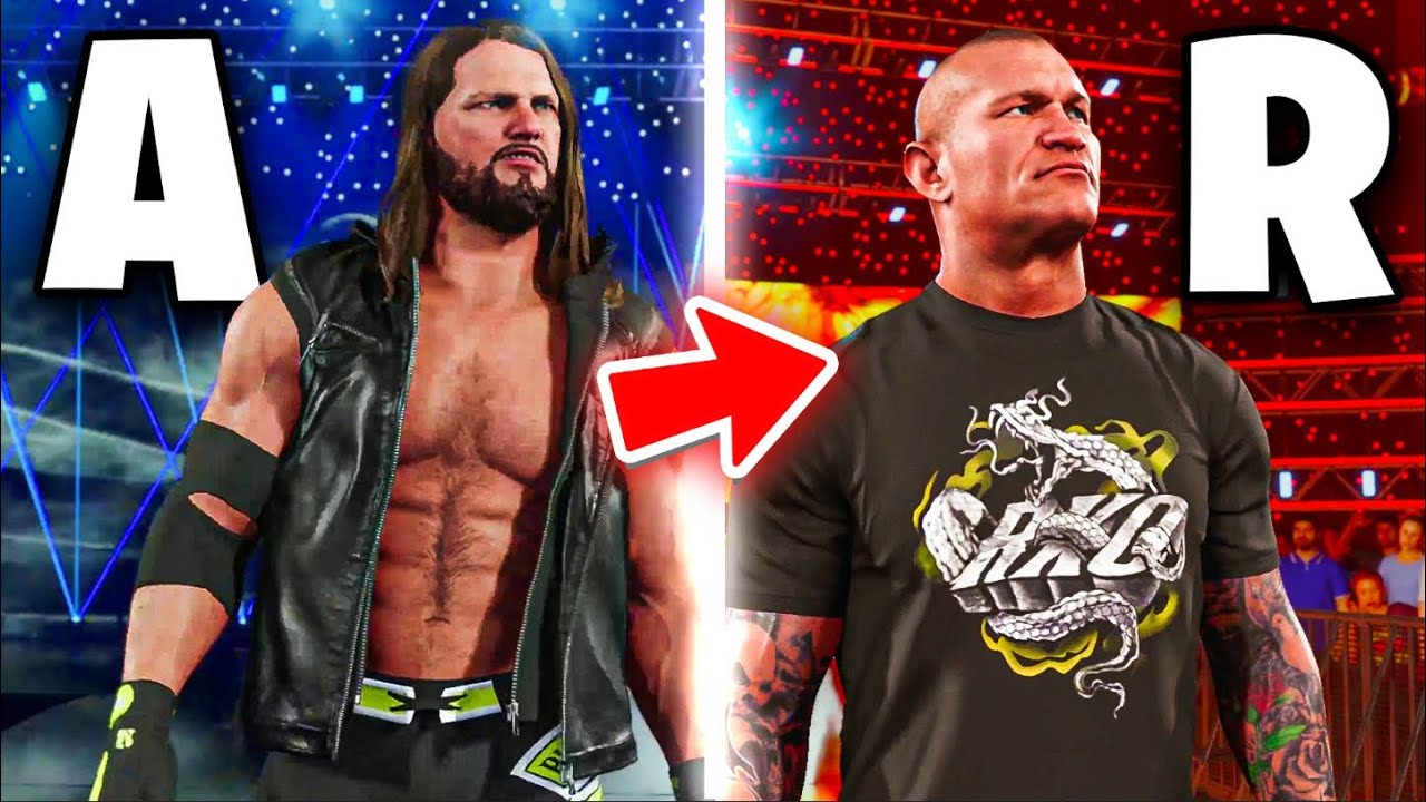 Я использовал рестлера из КАЖДОЙ буквы в WWE 2K25!