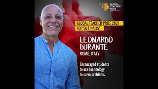 Leonardo Durante Nomination Global Teacher Prize 2021