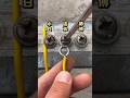 “3 Ways to Fix Wire Under a Screw”#ElectricalWork  #ToolTips #BeginnerVsPro #SmartWork #HandySkills