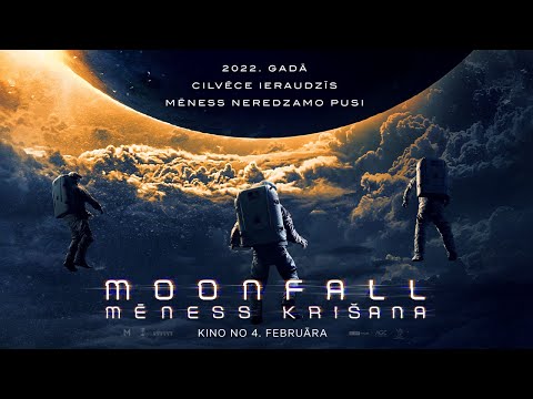 Zinātniskās fantastikas piedzīvojumu filma  "Moonfall: Mēness krišana" - kino no 4. februāra!