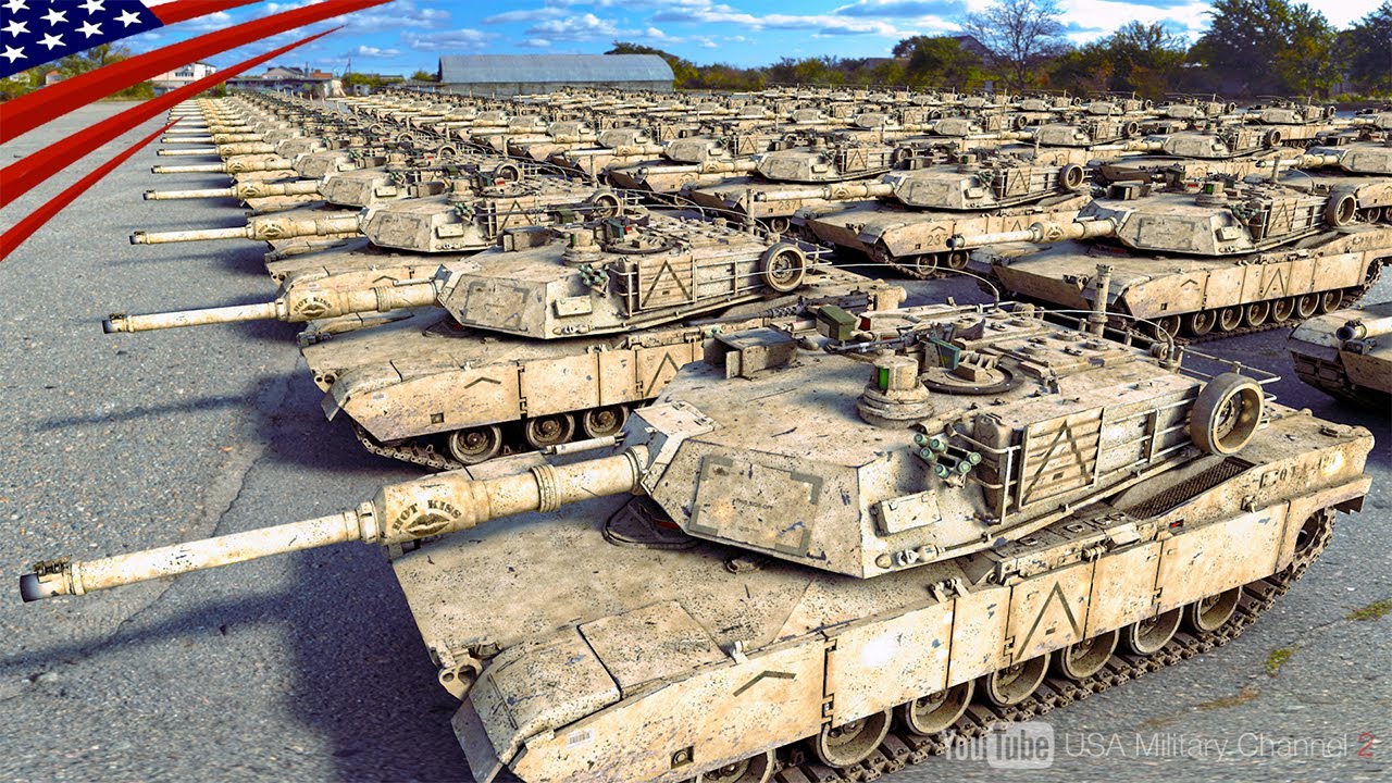 ものすごい数です アメリカ軍の主要兵器 戦車 戦闘機 軍艦など の保有数を紹介 Youtube