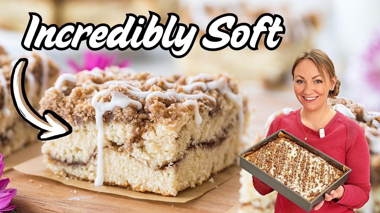 Идеальный кофейный пирог с корицей