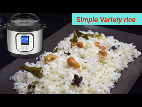 Instant pot rice