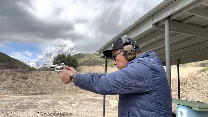 Red dot on a 6-shot? Why not! S&W 686 equipped w/Allchin mounting plate and Cyelee Eagle 9 red dot.