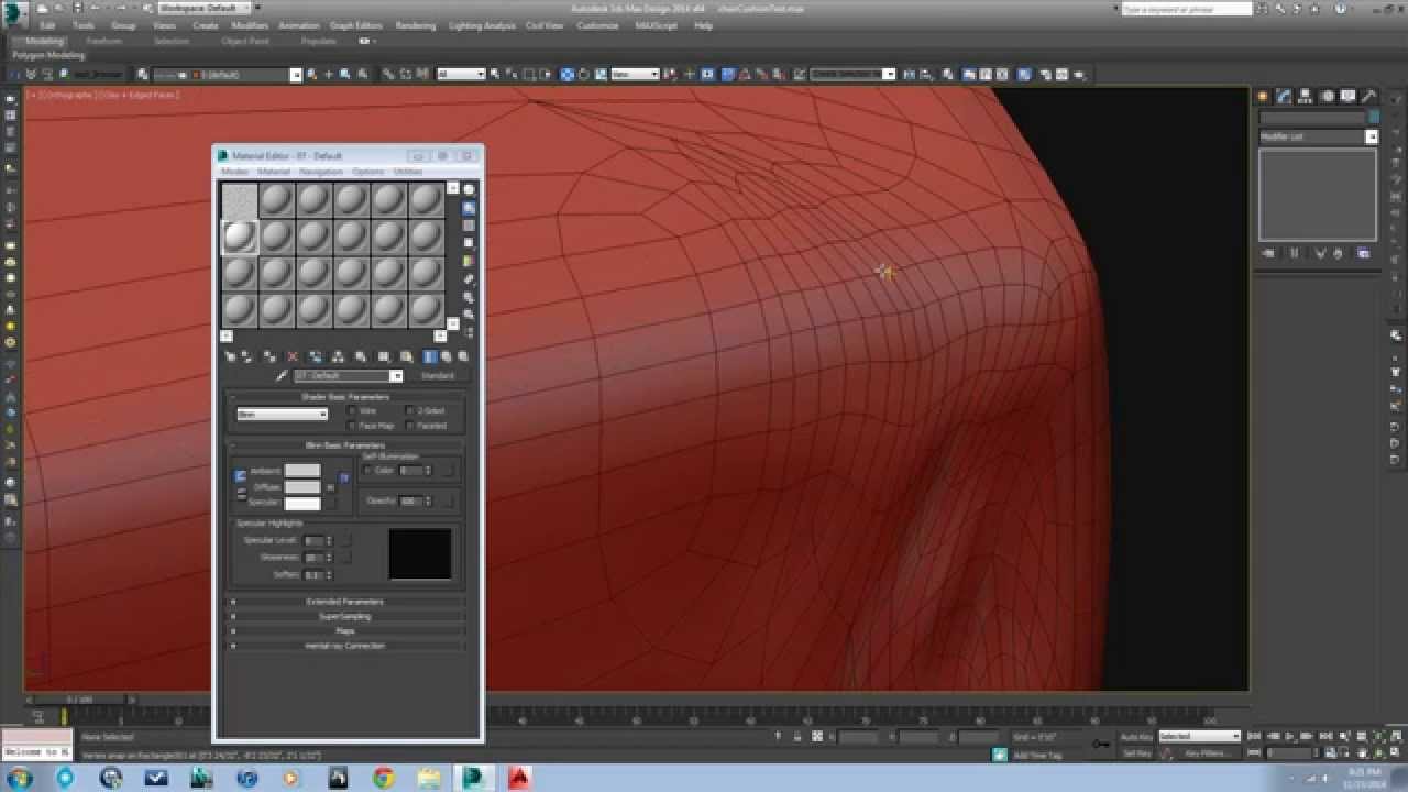  3ds  Max  Modeling  Adding Wrinkles To High  Poly 3d 