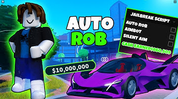 [NEW] Jailbreak Script Keyless Auto Farm GUI with Auto Rob, Kill Aura, Aimbot & More (PC/Mobile)