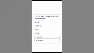 Science Class 10 Objective question 2024-UP board Class 10th Exam 2024