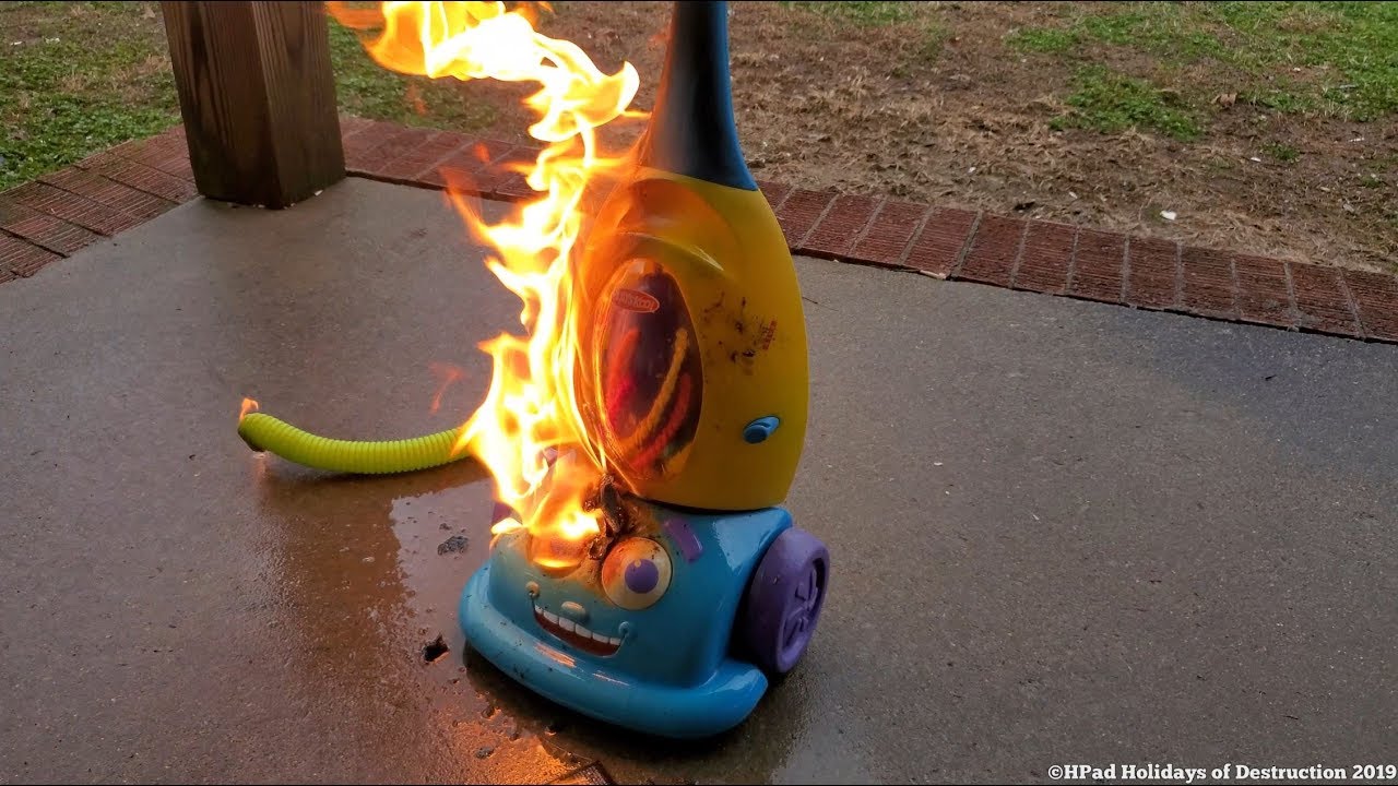 Playskool Vacuum Destruction YouTube