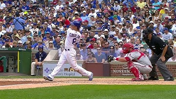 PHI@CHC: Coghlan tattoos two-run homer to deep right