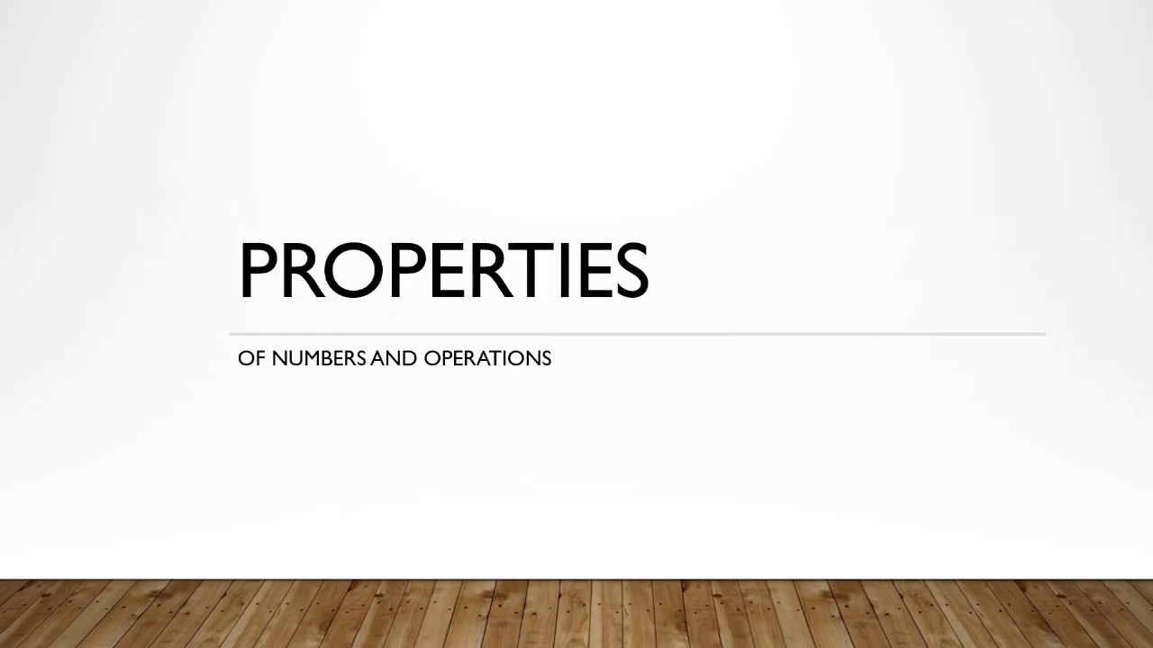 How to use properties of numbers pearson pre algebra youtube