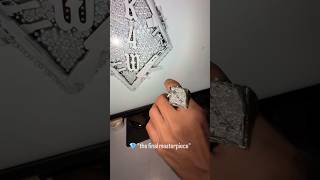 💎 Custom Iced-Out Gun Ring in 925 Sterling Silver | From CAD Design to Final Sparkle ✨
