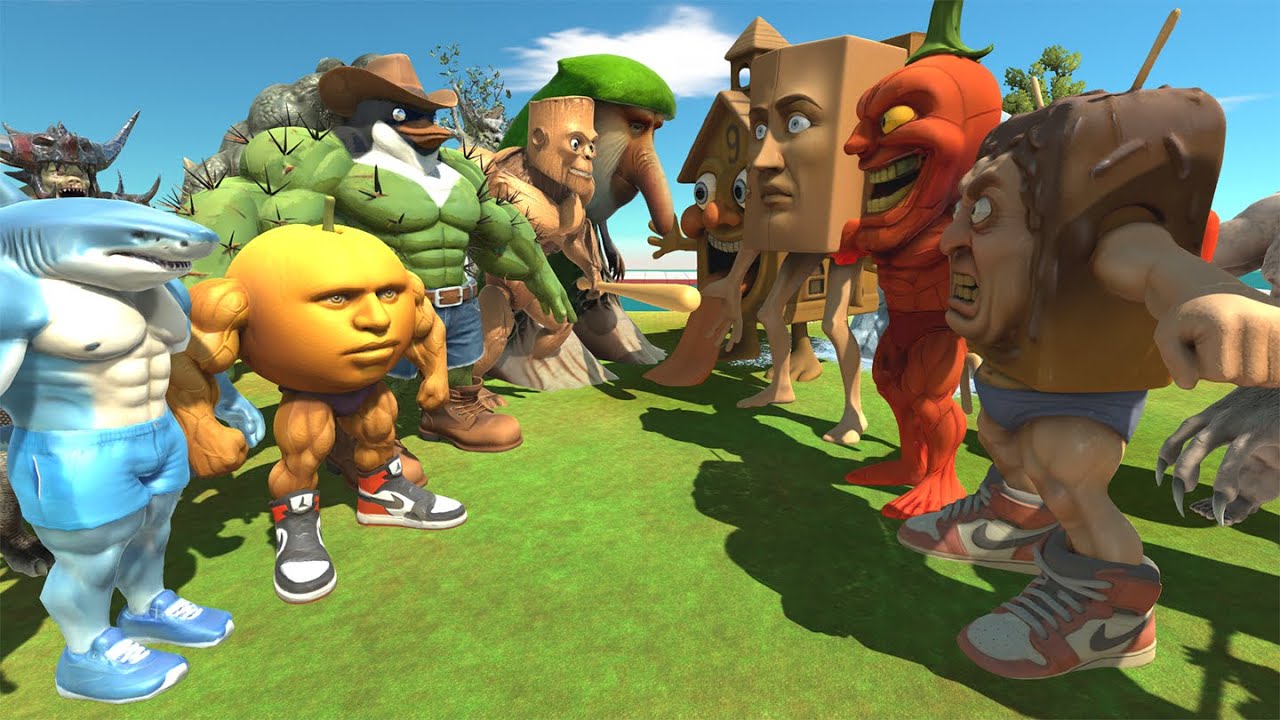 Brainrot Animals Memes Who Wins in the End Animal Revolt Battle Simulator