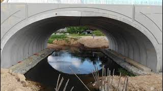Installation BEBO Precast Concrete Arch E54T/6