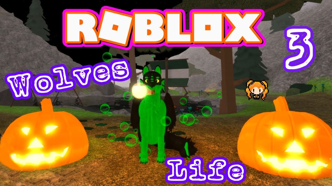 Roblox Wolves Life 3 Halloween Update Witch Bat Themed Wolf - roblox abenaki pt 1 youtube