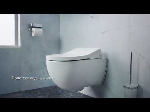 Крышка-биде AM.PM Clean Care CCC7853WH, электронная, с микролифтом, цвет белый