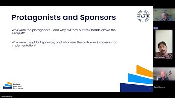 A Telecoms Transformation Story - Part 4 - Protagonists & Sponsors