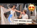 Boyfriend Rates My WEDDING DRESSES! | Andrea & Lewis