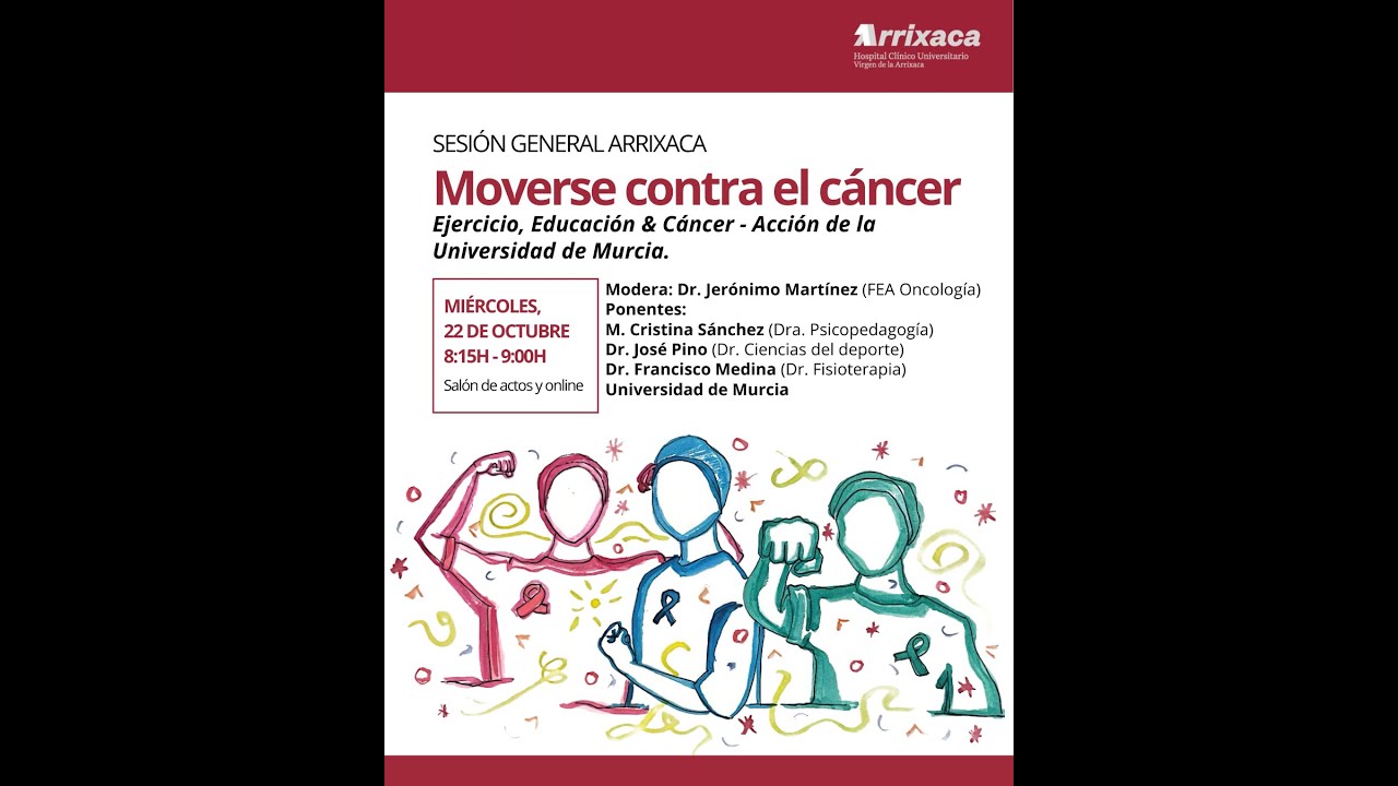 Ejercicio, educación y Cáncer - Acción de la Universidad de Murcia